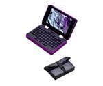 平板电脑 MNT Pocket Reform is a 7 open hardware mini laptop that can be customized to your preferences. Fully assembled with purple enclosure. Includes the i.MX8MPlus processor module. Robust build, made from aluminum. Iconic micro trackball with 4 trackball