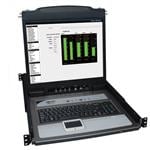 机架安装/服务器电脑 NetDir 19"Cnsole w/8 USB/PS2 Cbl Kit/8Prt