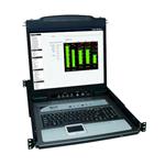 机架安装/服务器电脑 NetDir 19"Cnsole w/8 USB/PS2 CblKit/16Prt