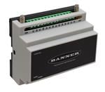PLC控制器 DXM100 Modbus Slave Device; I/O Base Board Only; Inputs: 4 Universal; Outputs: 4 NMOS Discrete, 2 Selectable Analog, 2 Switched Power, 1 Courtesy Power; RS485