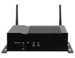 工业箱式电脑 (CSB), Chassis with IB822-J5005 embedded board , w/ Intel Pentium J5005 SoC (1.5GHz) onboard, 4 x COM, 1x DDR4 8GB memory, 1x 2.5" 500GB HDD, desktop stand & mounting brackets , w/o power adapter (RoHS)