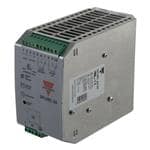 UPS - 不间断电源 Switching Power Supply, UPS and Battery Charger, AC, 120W, 24V, Screw Terminals, IP20, DIN-Rail Mounting, Over-load, Over-voltage, Short-circuit, Over-temperature and Battery Charging Protections, 65x115x135mm metallic housing