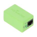 以太网供电 - PoE Passive POE Injector 10/100, green box, non gigabit.