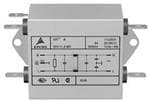 电源线滤波器 1A 115/250V 2-LINE
