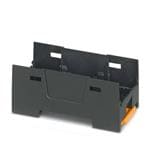 工业自动化外壳 EH 35 F-B/ABS BK9005 BASE, FLAT, BLACK