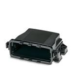 工业自动化外壳 Snap-in locking vented enclosure of the ECS Family. IP66/67/69 rated when mated with associated faceplate. Color: Black (9005)  Width: 172 mm  Height: 116 mm  Depth: 64