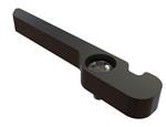 机架和机柜配件 Ejector, 1.5" L, for 3U, 6061-T6 Aluminum, Left Hand, Black Anodize, Injection