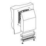 工业自动化外壳 Outlet Grill cut-out IP54