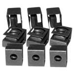 机架和机柜配件 10-32 Clip Nuts for Round/Pack 250/Zinc
