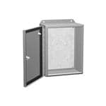 电气外壳 Eclipse Junior encl w/ panel - 10 x 10 x 6 - Steel/Gray - N4,12