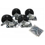 机架和机柜配件 Lock Casters, Set 4 1050Lbs Weight Limit