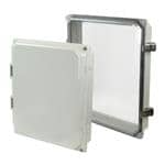 电气外壳配件 J Box Clear Cover Snap Latch 9.93 x 8.15 x 2.27"-Polycarbonate