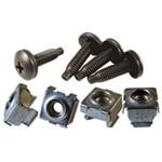 机架和机柜配件 10-32 CAGE NUT & BLK SCREW 100 PK