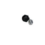 电气外壳配件 IP67 Air and Moisture Vent, M5*0.8, 0.55" - Black