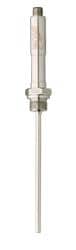 工业温度传感器 Thermometer 50 mm; 6mm (1.97"; 0.25") G1/2 male thread ISO228, 316L Pt100, DIN class A, 4-wire