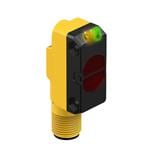 光电传感器 WORLD-BEAM QS18 Expert Series: Divergent Diffuse; Range: 300 mm; Input: 10-30 V dc; Output: PNP; M12 Integral QD