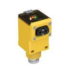 光电传感器 Q45 Series: Plastic Fiber Optic; Range: Depends on Fiber; Input: 90-250 V ac; Output: SPST Solid-state Relay; Micro-style Integral QD