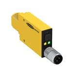 光电传感器 MINI-BEAM EXPERT: Vsbl. Green 525 nm Convergent; Focal Point: 16 mm; Input: 10-30 V dc; Output: Bipolar: 1 NPN; 1 PNP; 2 m (6.5 ft) Cable