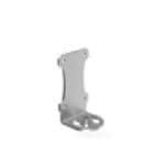 传感器硬件与配件 3DTOF Series Right Angle Mounting Bracket; 12-gauge Stainless Steel; M4 x 0.7 Mounting Hardware Included
