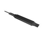 光电传感器 M-GAGE Q7LM Flat-Pak Sensor; Range: Varies depending on application; Input: 10-30 V dc; Output: Dual (Bipolar) NPN / PNP; 5-wire 26 gage shielded cable: polyurethane jacket 60 m (200 ft)