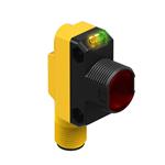光电传感器 WORLD-BEAM QS18 Series: Receiver; Range: 20 m; Input: 10-30 V dc; Output 1: Push/Pull with IO-Link; Output 2: Configurable PNP/NPN; M12 Integral QD
