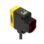 光电传感器 WORLD-BEAM QS30 Series: Universal Voltage - FF; Range: 200 mm; Input: 12-250 V dc or 24-250 V ac; Output: SPDT e/m Relay-250 V ac; 150 mm (6 in) Micro-style PUR Pigtail QD; designed for use with SMBQS30YL bracket
