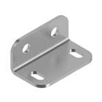 传感器硬件与配件 Bracket: Short Compact Mounting; 18-gauge stainless steel short compact bracket; Used with VS1 sensors