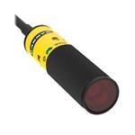光电传感器 S18-2 Series: Fixed Field; Range: 200 mm; Input: 10-30 V dc; Outputs: complementary PNP; 2 m 4-conductor PVC Cable