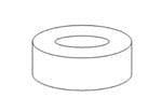 传感器硬件与配件 Ring Magnet for Sensors OD6 ID1.5 H2.5