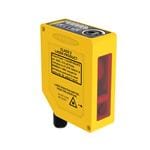 光电传感器 Q60 Series: Adjustable-Field Laser (Class 2); Range: 200-2000 mm; Input: 10-30 V dc; Output: Bipolar: 1 NPN; 1PNP; 2 m (6.5 ft) Cable