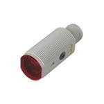 光电传感器 Diffuse-reflective Photoelectric Sensor with Background Suppression, Range: 0-200mm, Polarity free red light 625nm, Power Supply 10-30VDC, PNP Output, N.O. and N.C., light and dark switching, M12 connection, M18 housing