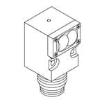 光电传感器 VALU-BEAM: Receiver; Range: 60 m; Input: 10-30 V dc; Output: Bipolar: 1 NPN; 1 PNP; 2 m (6.5 ft) cable