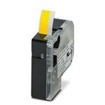 标签和工业警告标志 Label Roll yellow/black unlabeled can be labeled with: THERMOMARK GO THERMOMARK GO.K THERMOFOX mounting type: adhesive lettering field size: continuous x 8 mm