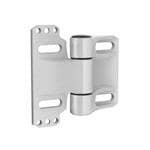 联锁开关 Hinge Safety Interlock Switch; Die-Cast Zinc; Inline QD; Switch Mounted Left Side w/QD Down; 2 NC/1 NO;Micro M12 6-pin (Dual Key) QD