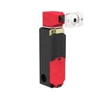 联锁开关 Spring Locking: Flexible In-line; Solenoid Voltage: 24 V ac/dc; Contact Configuration: 1 NC/1 NO; 1 NC/1 NO; Dimensions: 170 x 43 x 45 mm; Plastic Housing