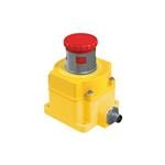 紧急停止开关/急停开关 SSA-EB1 Flush-mount Emergency Stop Push Button; Lockable 44 mm Actuator; IP65; Contacts: 2NC; 4-pin M12 Integral QD