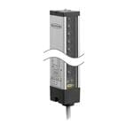 安全光幕 LX Series: Receiver; Standard Range; Range: Normal 300 mm - 2 m; Input 10-30 V dc; Output: Bipolar: 1 NPN; 1 PNP; 2 m (6.5 ft) Cable