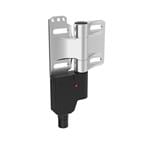 联锁开关 Hinge Safety Interlock Switch Stainless Steel; Inline QD; Switch Mounted Left Side w/QD Down; 2 NC/1 NO; Micro M12 6-pin (Dual Key) QD; See SI-HGZ63FQDL Die-cast Zinc as a lower cost alternate