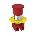 紧急停止开关/急停开关 22 mm Metal E-Stop Button Kit; Kit Includes: 40 mm Actuator on Metal Shaft; Metal Mounting Adapter, 2 NC Contacts; E-Stop Legend