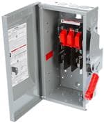 断路开关 60A 3P 600V 3W NON FUSED HD TYPE 1