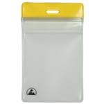 PPE安全设备/上锁挂牌 ESD BADGE HOLDER, ZIPPER, VERTICAL, 2-3/8INx3-3/8IN (IS)
