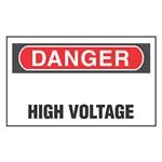 标签和工业警告标志 Label Dispenser,Polyester,'Danger High V