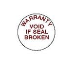 标签和工业警告标志 VOID IF SEAL DAMAGED