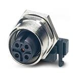 环形公制连接器 SACC-DSIV-M12FS-5CON L 90 SH