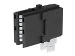 重负荷电源连接器 PowerPlane Busbar Rcpt 7Ckt Sldr Tab