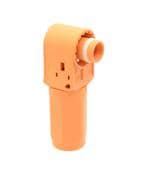 重负荷电源连接器 1500V DC, Gen 2.5, 8.0mm, Surlok Plus, Plug, Right Angle, Black, 50mm, Crimp, IP67(MATED), Keyway 30