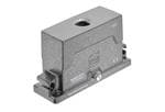 重负荷电源连接器 24B HPR Compact Hood, HC (wide), Central Lever Locking, Top Entry, M25