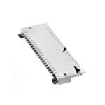 FFC & FPC连接器 0.3MM 39 POS R/A SMT NO LEADS, GOLD FLAS