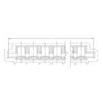 FFC & FPC连接器 TRIOMATE ASY V 8P L 4.064 LDFR