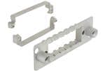 重负荷电源连接器 Metal docking frame 6 modules a..f